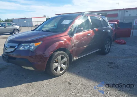2007 Acura Mdx Sport Package from USA, damaged, VIN 2HNYD28567H508041